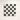 Unglazed Chequer - Black & White Mosaic